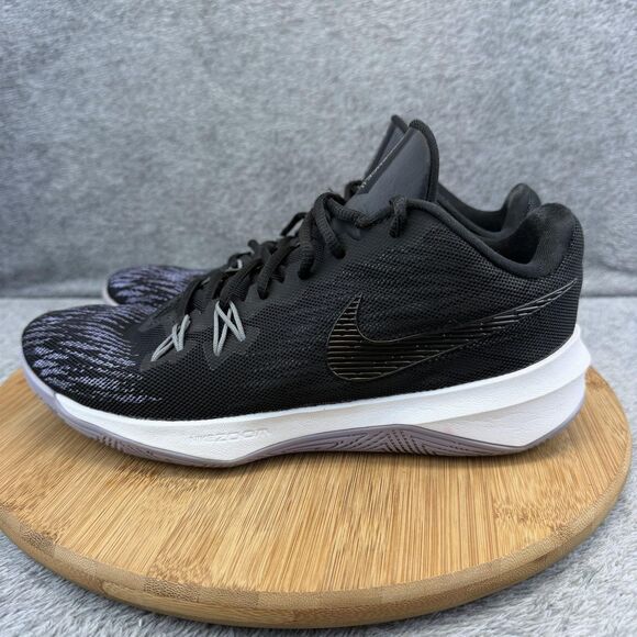 Nike Zoom Evidence II Shoes Mens Size 7 Black Basketball Sneakers 908976-005 main image 9